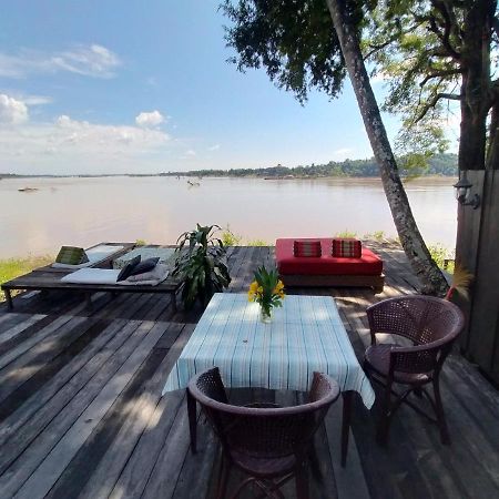 Pomelo Restaurant And Guesthouse- Serene Bliss, Life In The Tranquil Southend Of Laos Ban Khon Экстерьер фото